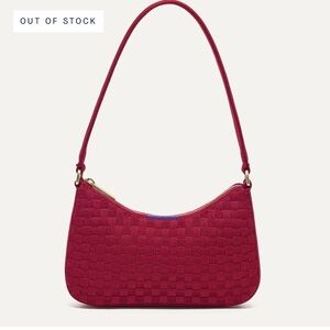 Rothy’s The Mini Shoulder Bag in Cranberry